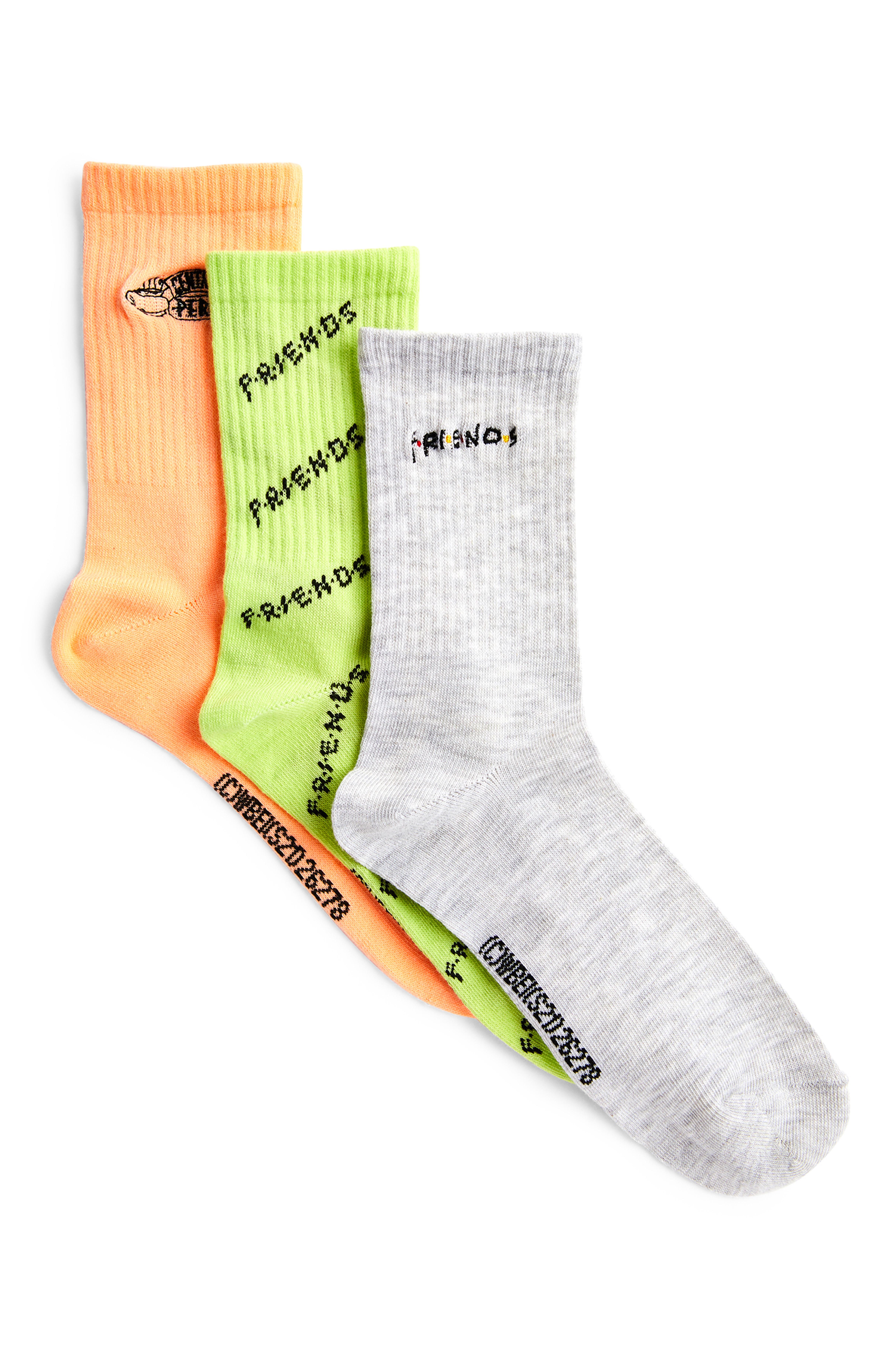 Details about / Primark Harvard Michigan 3 Pair Shoe Socks Trainers Socks Ladies Christmas Gift